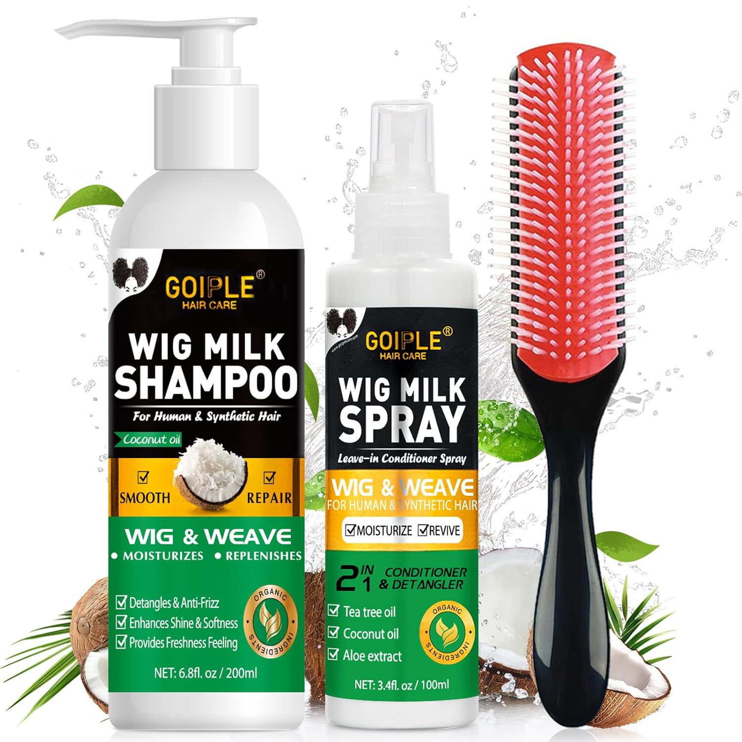 Hair Care Women - Kit de soin pour perruques GOIPLE