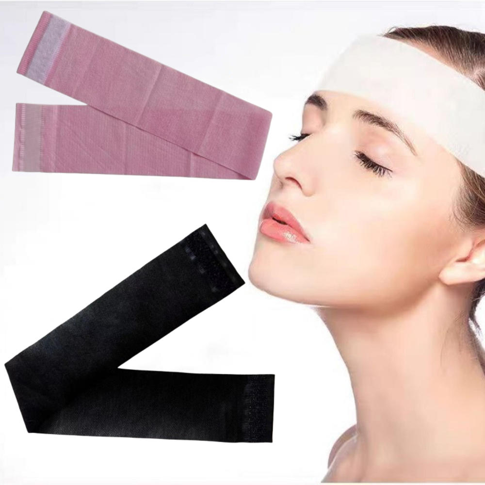 Hair Care Women - 50 pièces bandeaux faciaux jetables pour