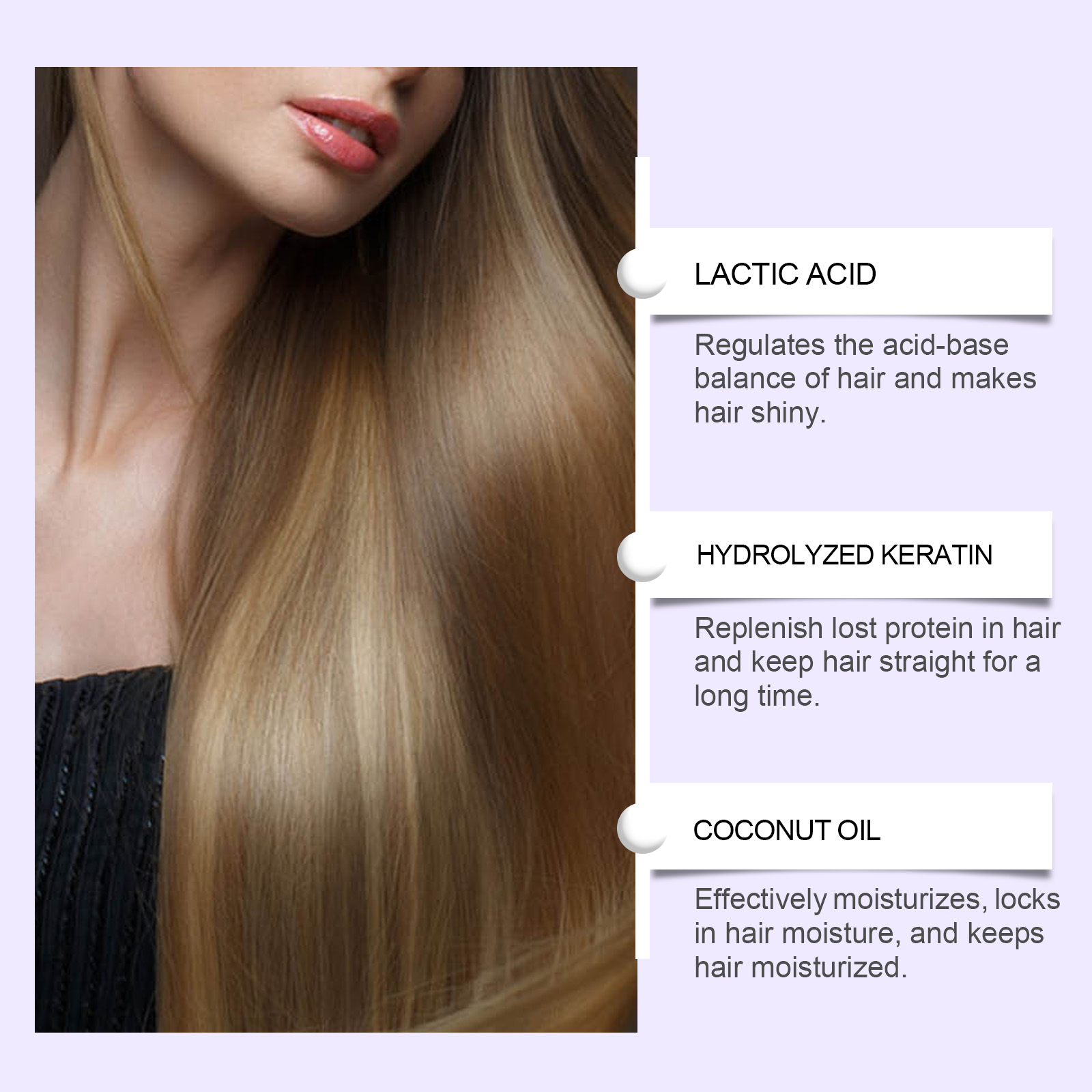 Crème lissante pour cheveux à  - Hair Care Nutrition avis et prix